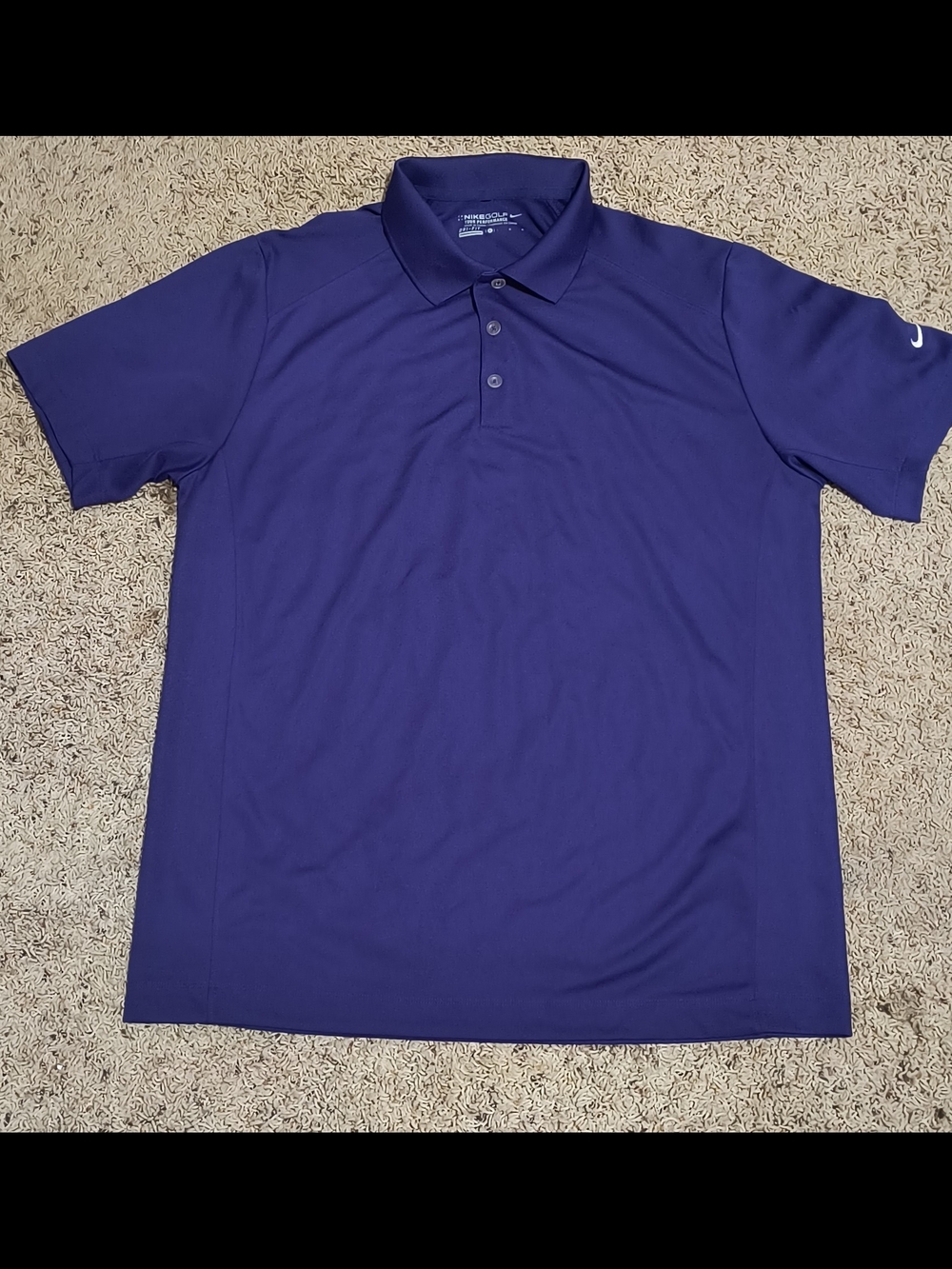 Nike Men's Royal Purple Performance Polo